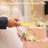 2Pcs Wedding Cake Knife and Server Set, Premium Cake Cutter includes 10.63" Cake Knife and 9.25" Pie Server, Stainless Steel Cake cutting set for ...