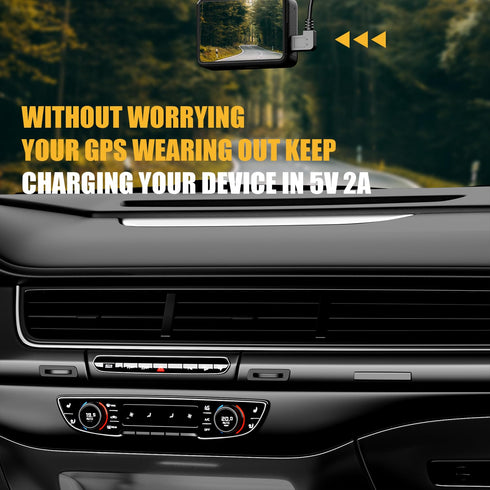 Mini USB Cable, 90 Degree USB 2.0 A to Mini B USB Cable,Right Angle USB 2.0 A-Male to Mini-B Adapter Cord Power Charger Wire for GPS Car Dash Cam ...