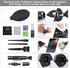 18-in-1 Professional Camera Cleaning Kit for Most DSLR Cameras (Canon, Nikon,Sony), with Air Blower/Cleaning Pen/Detergent/Cleaning Cloth/Lens Bru...