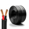 Oxygen-Free Copper 14AWG 2 Conductor Pure copper Flexible Electrical Wire Cable Stranded PVC 2Cord for Lighting Automotive (14AWG-2C, 25ft)...
