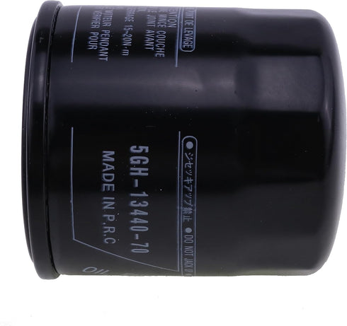 Oil Filter 5GH-13440-00-00 5GH-13440-30-00 5GH-13440-70-00 Compatible with Yamaha Outboard F9.9 FT9.9 F15 F20 F25 FT25 F30 F40 F50 FT50 F60 FT60 F...