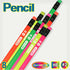 BAZIC Wood Pencil Neon Pencils, Latex Free Eraser, Unsharpened Rewards Pencil for Writing Drawing (8/Pack), 1-Pack...