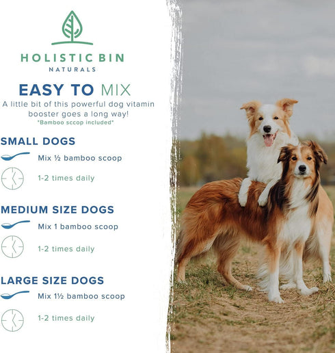 Canine Super Immune Human Grade Beet, Chlorella, & Medicinal Mushroom Blend with Reishi, Maitake, & Turkey Tail Mushroom for Dogs | Powdered Dog I...