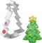 Christmas Tree with Star Cookie Cutter, 4.5" Made in USA by Ann Clark...