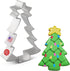 Christmas Tree with Star Cookie Cutter, 4.5" Made in USA by Ann Clark...