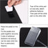 Sewing Machine Foot Pedal Pad 10.23 x 8.26 Inch, with 6pcs Adhesive Fasteners Black Sewing Machine Foot Mat Anti-Slip Rubber Sewing Machine Floor ...
