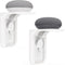 WALI Outlet Shelf Wall Holder,Bathroom Walls Shelves up to 10lbs Standard Vertical Duplex Wall Shelf Organizer for Smart Home Decor Space Saving P...