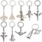 9pcs Airplane Keychain Set Spacecraft Aircraft Airliner Fighter Plane Model Creative Key Ring Gift for Aviation Enthusiast Pilot Aviator...