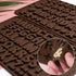 4 Pcs Silicone Mold, AIFUDA Letter, Number Silicone Molds and Number Molds with Happy Birthday Cake Decorations Symbols for DIY Cookies, Chocolate...