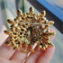 Cute Turkey Rhinestone Thanksgiving Brooch Lapel Pins for Women Girls Fashion Crystal Unique Animal Brooches Pin Ceremony Clothes Accessories Cute...