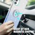 TJS Compatible for Samsung Galaxy A13 5G Case, Galaxy A04S Case, with Tempered Glass Screen Protector, Metal Ring Magnetic Support Kickstand Tone ...