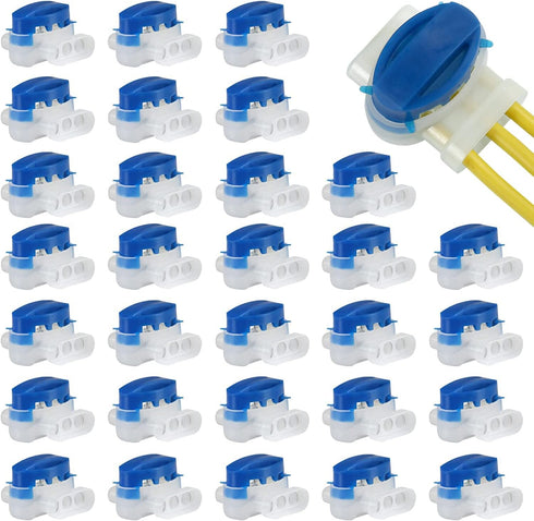 GWHOLE Wire Connectors Electrical IDC 314-Box Waterproof Boundary Perimeter Wire Coupler Wiring Repair Accessory for Electric Fence Landroid Robot...