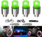 4 Pieces LED Bike Wheel Lights Car Tire Valve Stems Caps Bicycle Motorcycle Waterproof Tyre Spoke Flash Lights Cool Reflector Accessories for Kids...