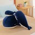 Gentle Whale Plush Toy Ultra Soft Cotton Sea Mammal Doll Cozy Companion for All Ages Children Best Birthday Gift pillow (blue 18inch)...