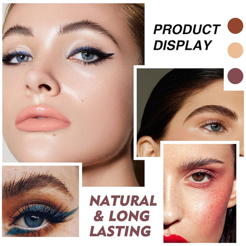 Tinted Eyebrow Soap Kit, Brow Styling Soap Long Lasting Hold Eyebrow Soap Wax Long Lasting Waterproof Clear Brow Gel For Eyebrow Makeup Soap Brows...