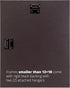 Craig Frames Contemporary Picture Frame, 8 x 10 Inch, Black...