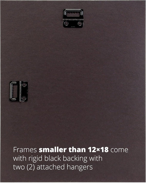 Craig Frames 21834700BK 5 by 7-Inch Picture Frame, Smooth Wrap Finish, 2-Inch Wide, Black...
