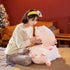 Cute Kawaii Pig Plush Pillows Stuffed Animal Hugging Pillow, Soft Pig Stuffed Cuddle Plush Toys, Birthday Gifts for Girls Girlfriend… (Squint, 15....