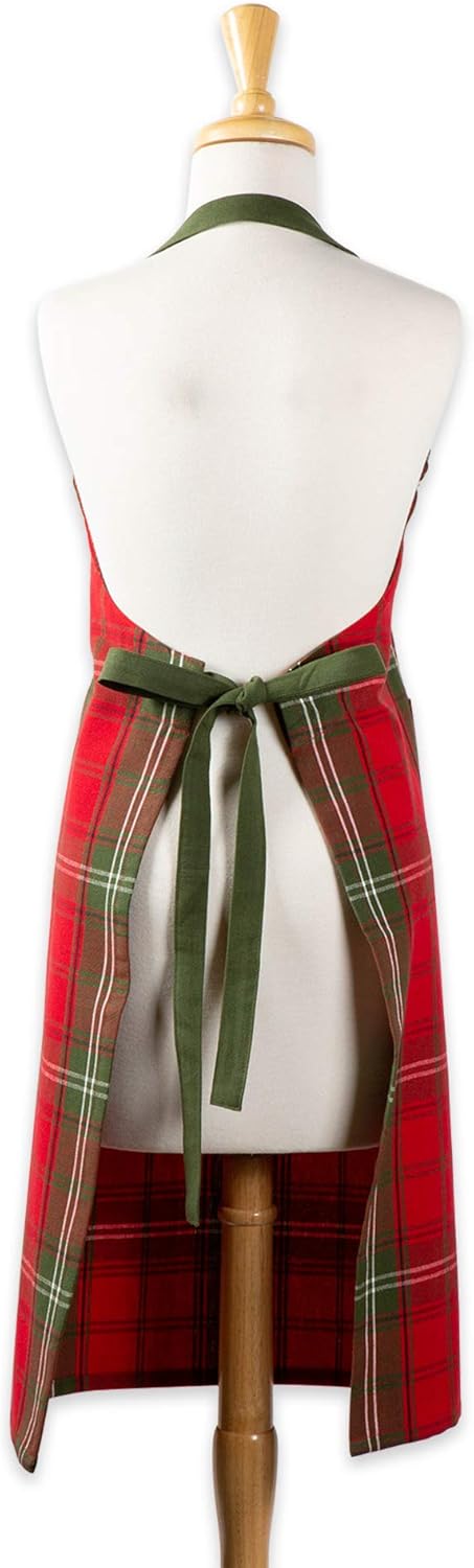 DII Unisex Kitchen Christmas Apron for Women & Men Adjustable Ties and Large Front Pockets...