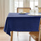 Textured Tablecloth Rectangle 52x70 Water Resistant Spill-Proof Wipeable Table Cloth Wrinkle Free Fabric Dining Table Cover for Birthday Party Far...