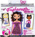 Fashion Angels Fashion Design Sketch Portfolio - Sketch Book for Beginners, Sketch Pad with Stencils and Stickers for Kids 6 and Up, Brown(Covers ...