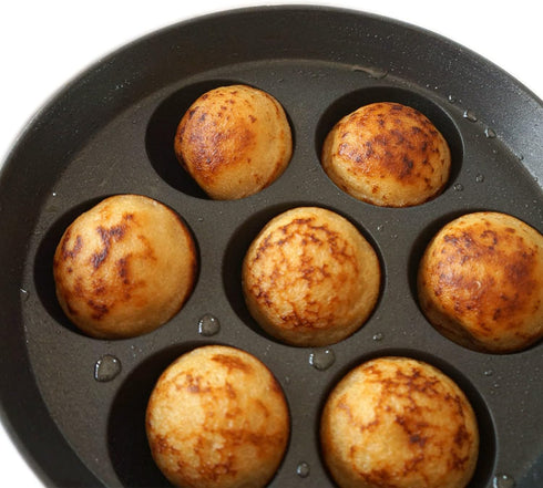 SHRIYA Appam Patra Paniyaram Non-Stick Pan 7 Cavities Non-Stick Appam Patra Appam Chetty Paniyaram Pan Patra with Stainless Steel Lid...