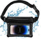 Sinjimoru Clear Waterproof Fanny Pack Dry Bag, Adjustable Strap Floating Crossbody Waist Belt Bag for Swimming Paddling Snorkeling, Lockable Trave...