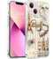 Aesthetic Cute Collage Pattern for Women Girls Protective case for iPhone 15 Plus, Trendy Designed Landmarks Collage Pattern TPU Bumper Shockproof...