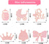 48 Pieces Baby Shower Cupcake Toppers for Girls Glitter Pink Baby Girl Food Picks Baby Shower Toothpicks for Girls Birthday Cake Decorations Party...