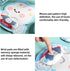 Mouse Pad with Wrist Rest Kawaii Rabbit Keyboard Wrist Rest, Ergonomic Mouse Pad with Wrist Support, Wrist Rest for Computer Keyboard Cute Desk Ac...