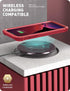 i-Blason Ares Case for iPhone 11 Pro Max 2019 Release, Dual Layer Rugged Clear Bumper Case with Built-in Screen Protector (Metalic Red)...