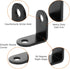 20 PCS L brackets Corner Brace, (1x1 inch, 26x26 mm) Small L Bracket Iron Metal Corner Bracket, 90 Degrees Right Angled Corner Bracket for Wood Sh...