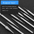 10 Pcs Diamond Burr - 3/32'' Shank Cone Shape Diamond Burs Stone Carving Bits for Rotary Tools includes Dremel (D Type)...