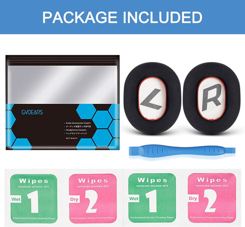 GVOEARS Ear Pads Replacement for Plantronics Voyager 8200 UC/Backbeat Pro 2 Headphones, Premium ICE Silk Fabric Softer Memory Foam Noise Canceling...