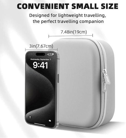 Carrying Case for DJI Osmo Pocket 3 / Creator Combo, PU Hard Shell Storage Bag Portable Protective Case for DJI OSMO Pocket 3 Camera Accessories...