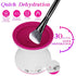 Makeup Brush Cleaner Machine-Rechargeable 1200mHA, Portable Electric Makeup Brush Cleaner Machine, 2 Gears Speed and Dehydration Function, with Cl...
