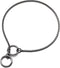 Mogoko Stainless Steel Dog Choke Chain Collar, Puppy Metal Snake Chain Pet Show Slip Collar Choker for Training Walking (Black;16.0"*3.0mm)...