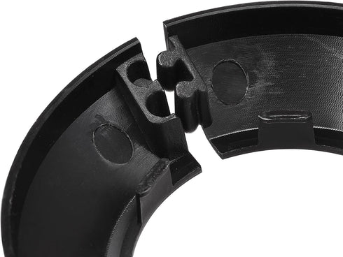 uxcell Pipe Cover Decoration, 16mm PP Plastic Escutcheon Water Pipe Drain Line Cover Black 10pcs...