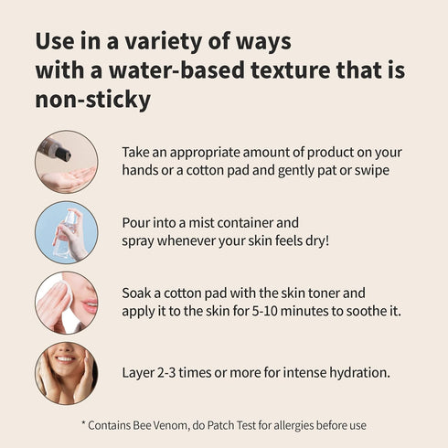 BENTON Snail Bee High Content Skin (Toner) - Snail Mucin Toner, Snail Mucin Essence Toner, Bee Venom Korean Toner, Korean Skin Care Snail Toner, F...