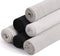 Linen Needlework Fabric, Kissbuty 6 PCS Linen Fabric Cloth for Garment Craft Flower Pot Decoration Embroidery Cross Stitch Cloth, 19.6 by 19.6 Inc...