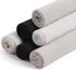 Linen Needlework Fabric, Kissbuty 6 PCS Linen Fabric Cloth for Garment Craft Flower Pot Decoration Embroidery Cross Stitch Cloth, 19.6 by 19.6 Inc...