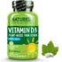 NATURELO Vitamin D - 2500 IU - Plant Based from Lichen - Natural D3 Supplement for Immune System, Bone Support, Joint Health - Vegan - Non-GMO - G...