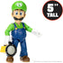 THE SUPER MARIO BROS. MOVIE - 5 Inch Action Figures Series 1 – Luigi Figure with Flashlight Accessory...