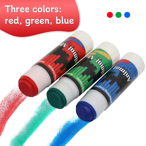 Livestock Marker Crayon,Livestock Maker for Pig,Cow,Goat(3 Pack,Red, Blue, Green) (3)...