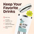 KLUBI Llama Gifts for Women 20 Ounce Mug - No Prob Llama Tumbler with Straw Lama Cup Gift for Mom from Daughter...