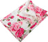 Baby Cotton Swaddle Blanket Wrap with Headband or Hat Set for Baby Girls, Boys Newborns and Infants 0-6 Months (Fabulously Fuchsia)...