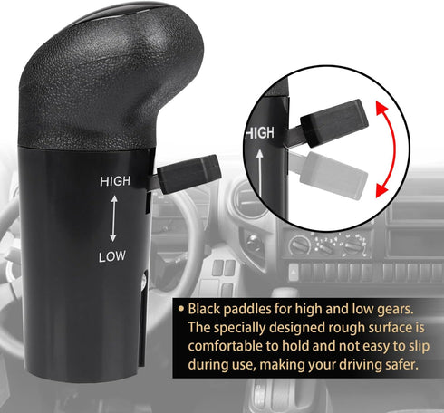 A6913 13 Speed Shift Knob Shifter Heavy Duty Air Shift Knob Transmission Parts Fits for Eaton Fuller Style A-6913 A-4900 Freightliner Mack 455-500...