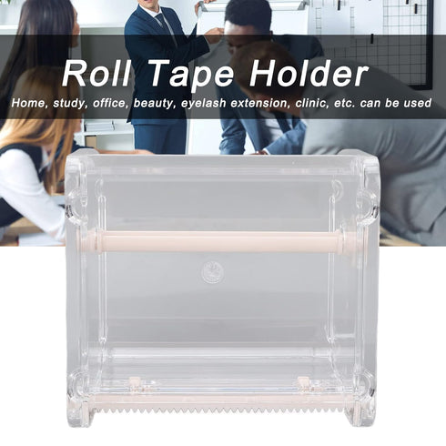 Tape Dispenser Cutter, Masking Tape Dispenser, Transparent Multi Masking Tape Cutter, Stationery Tape Dispenser Visible Roll Tape Holder for Home ...