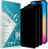 Slanku [3 Pack Privacy Screen Protector for iPhone 13 Mini Tempered Glass Film, Anti-Spy, Full Coverage, Case Friendly......