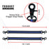 MELOTOUGH Tape Thong Electrical Tape Holder with Trigger Snap Hook for Tool Bag, Tool Pouch, Tool Belt (Blue)...